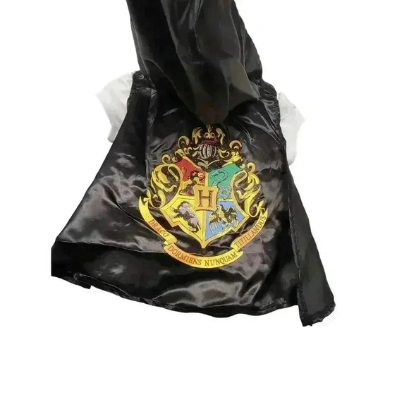 Harry Potter Hermione Granger Gryffindor Dress/Cloak S 6/6x - Picture 2 of 3